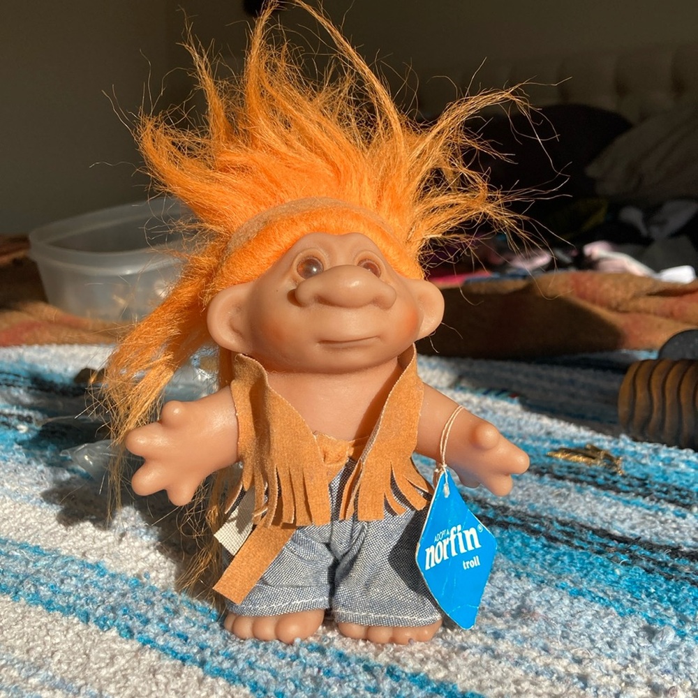 Norfin 1986 Hippy troll with tags